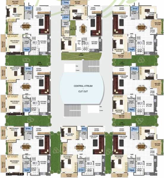 Images for Cluster Plan of MV Rachana Images for Cluster Plan of MV Rachana