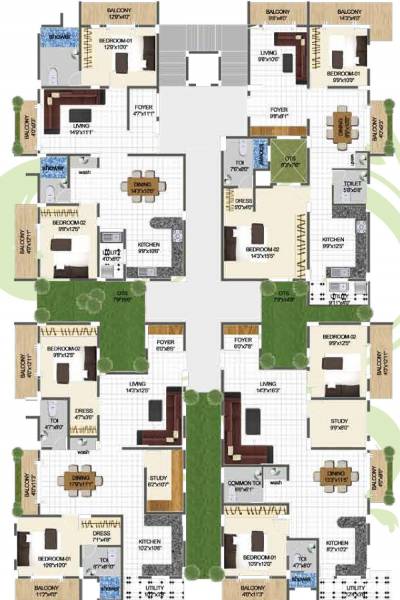Images for Cluster Plan of MV Rachana Images for Cluster Plan of MV Rachana