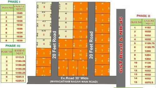 Images for Layout Plan of GManoj Shri Sheshadri Hill View
