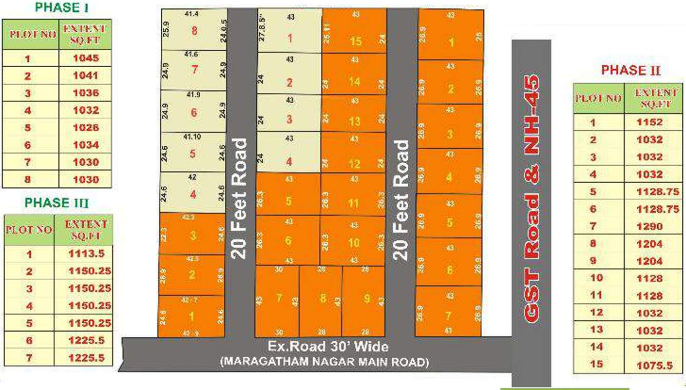 Images for Layout Plan of GManoj Shri Sheshadri Hill View