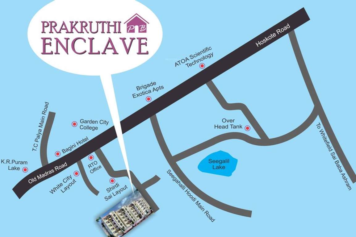  enclave Images for Location Plan of Prakruthi Enclave