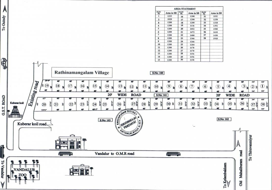 Images for Layout Plan of GManoj Kuberar Nagar