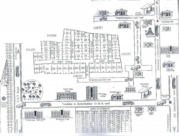 Images for Layout Plan of GManoj Mahalakshmi Nagar