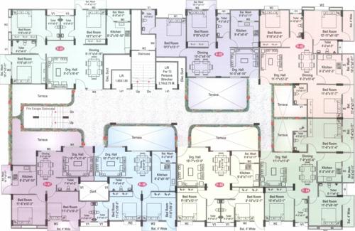 Images for Cluster Plan of Gold Golden Park 1 Images for Cluster Plan of Gold Golden Park 1