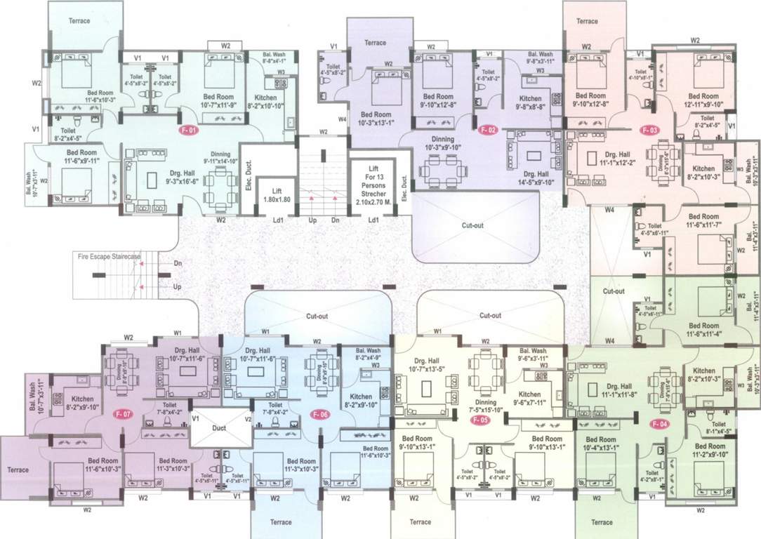 Images for Cluster Plan of Gold Golden Park 1