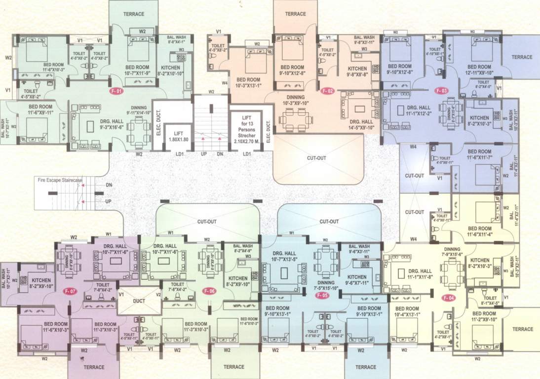 Images for Cluster Plan of Gold Golden Park 1