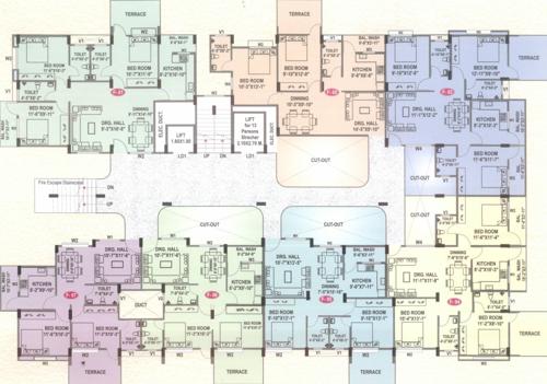 Images for Cluster Plan of Gold Golden Park 1 Images for Cluster Plan of Gold Golden Park 1