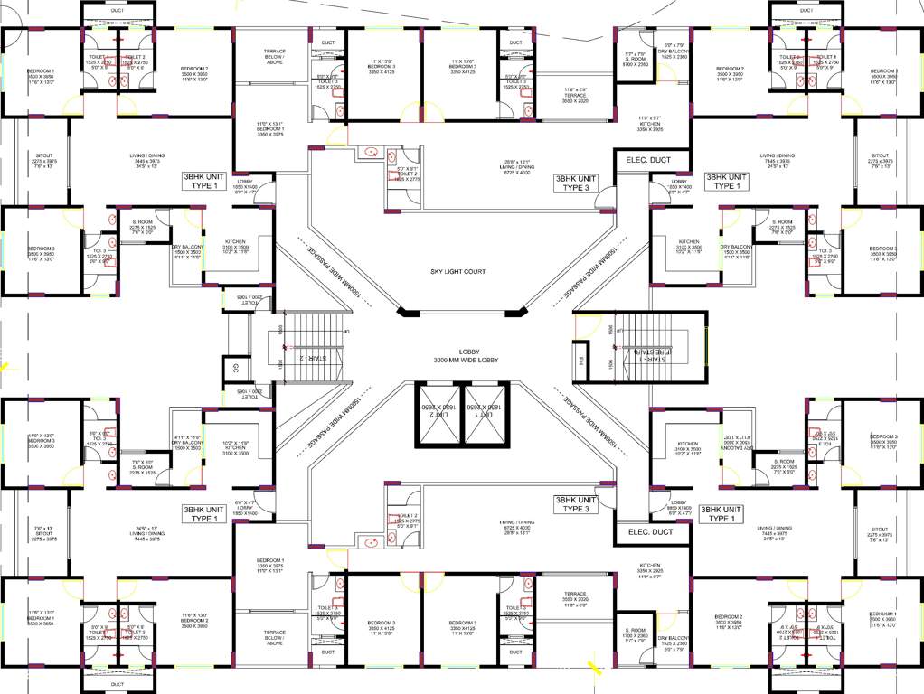  konark riva Images for Cluster Plan of Karia Konark Riva