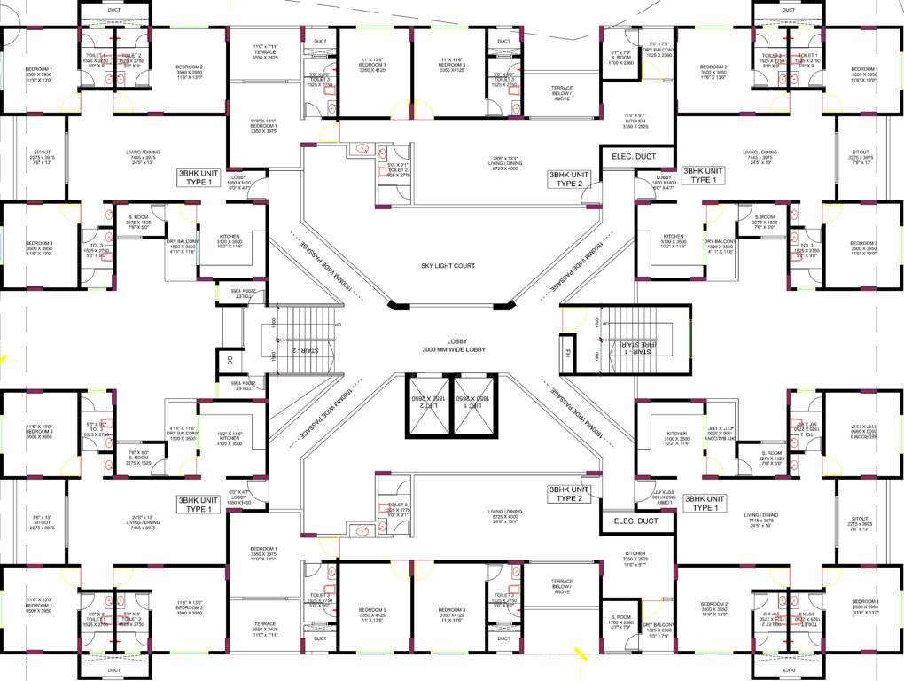  konark riva Images for Cluster Plan of Karia Konark Riva