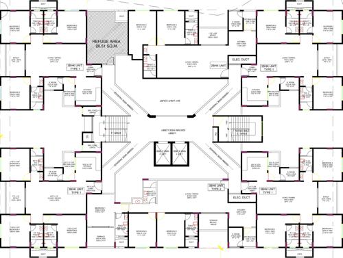  konark-riva Images for Cluster Plan of Karia Konark Riva