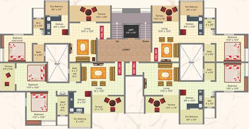 Images for Cluster Plan of Neeti Constructions Shreeleela Images for Cluster Plan of Neeti Constructions Shreeleela