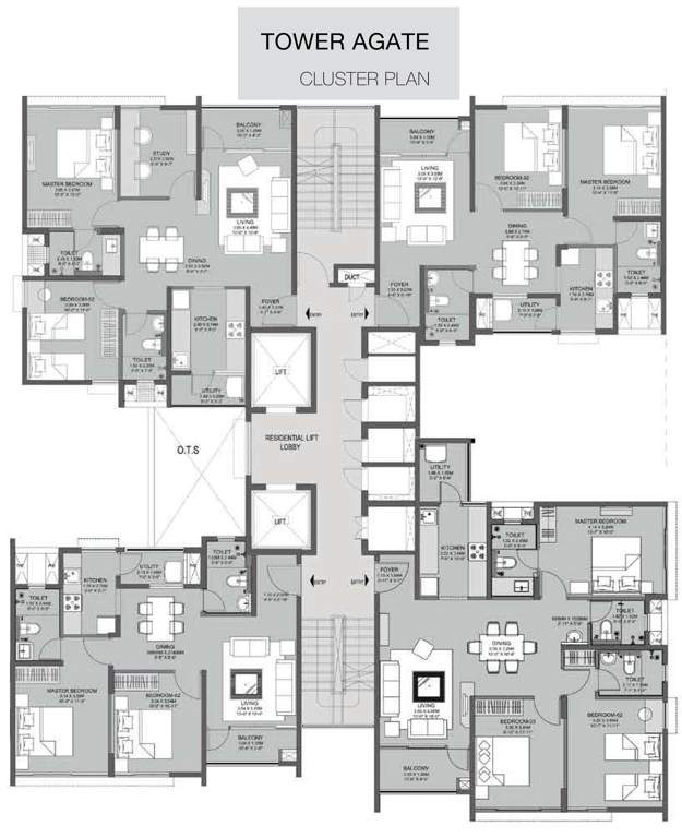 Images for Cluster Plan of Godrej Azure