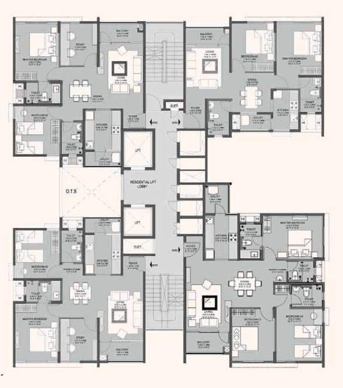  azure Olivine Cluster Plan