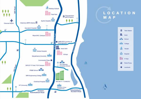 Location Plan azure Location Plan
