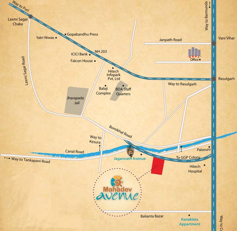 Images for Location Plan of Neelanchal Mahadev Avenue