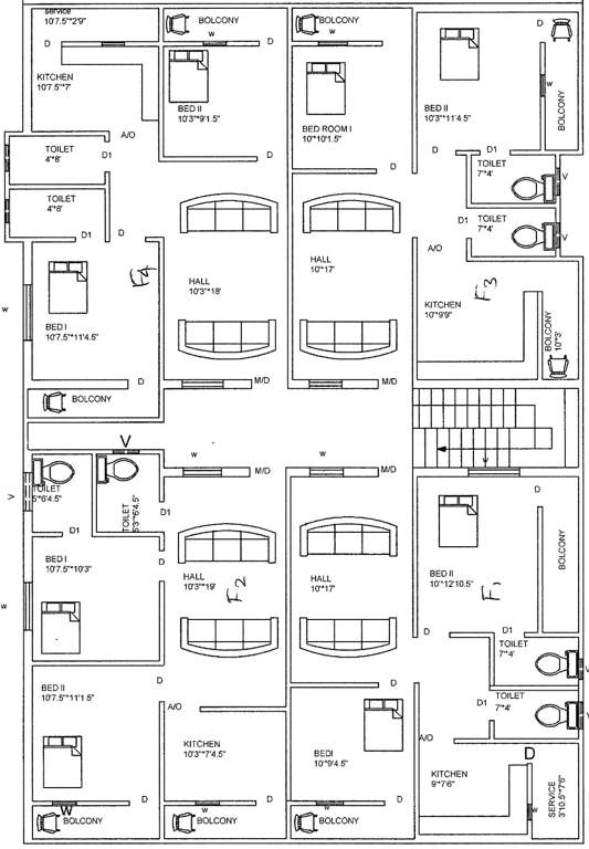 Images for Cluster Plan of Om Enclave