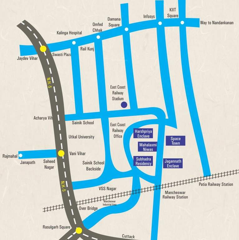 mahalaxmi niwas Images for Location Plan of Neelanchal Mahalaxmi Niwas