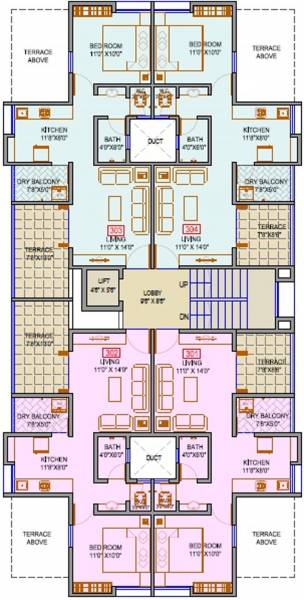 Images for Cluster Plan of Neeti Constructions Galaxy