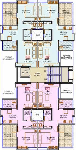 Images for Cluster Plan of Neeti Constructions Galaxy