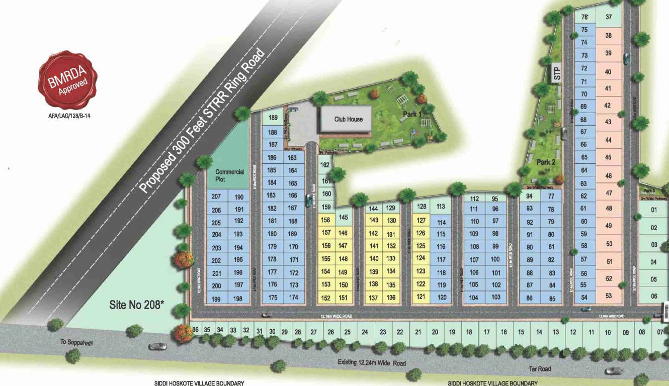 Images for Layout Plan of Orbis Bvs Avenues