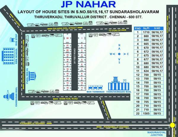 mazia-properties jp-nahar Layout Plan