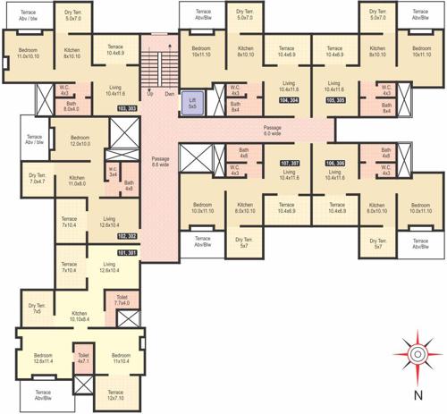 Images for Cluster Plan of Neeti Constructions Swarangan A Images for Cluster Plan of Neeti Constructions Swarangan A