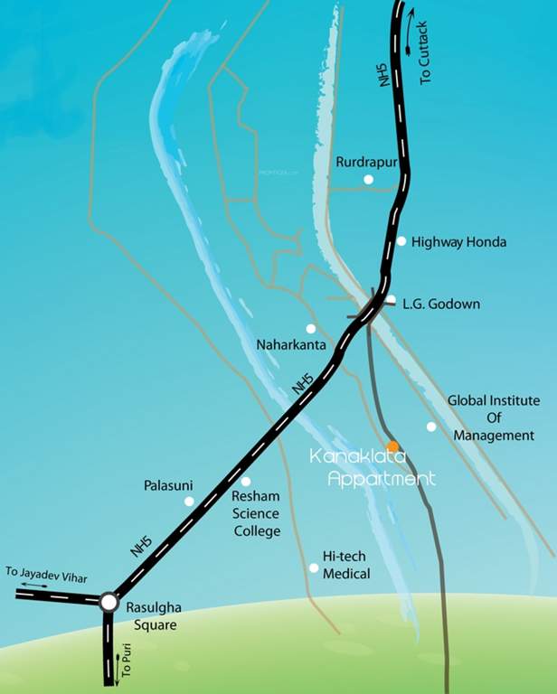 Images for Location Plan of Neelanchal Kanaklata