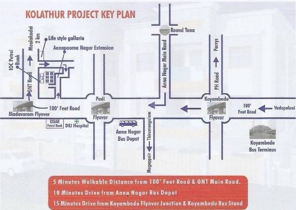  annapoorna-apartments Location Plan