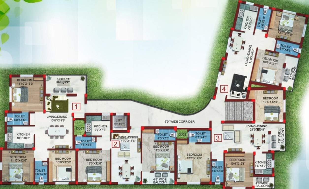 Images for Cluster Plan of Neelanchal Harspriya Retreat