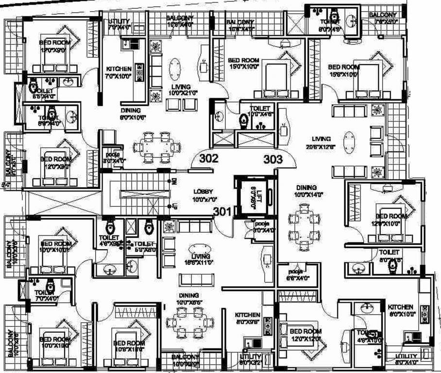Images for Cluster Plan of Orbis LN Residency
