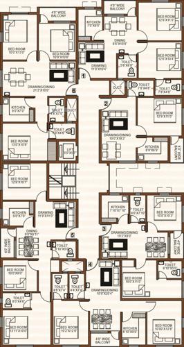 Images for Cluster Plan of Neelanchal Harspriya Avenue