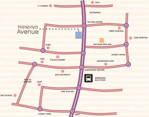 Images for Location Plan of Neelanchal Harspriya Avenue