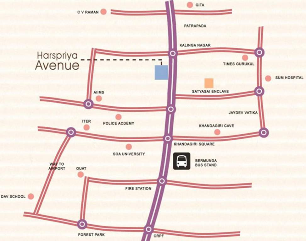 Images for Location Plan of Neelanchal Harspriya Avenue