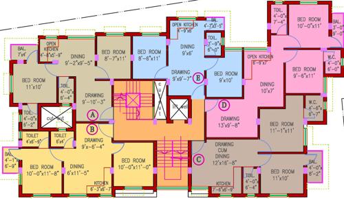 Images for Cluster Plan of Mondal Pratiksha Images for Cluster Plan of Mondal Pratiksha