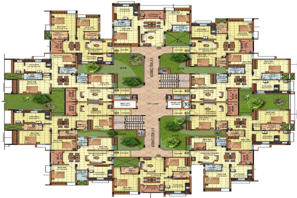 Images for Cluster Plan of Sakthi Sakthi Towers Phase1