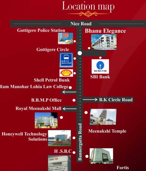 Images for Location Plan of Bhanu Elegance