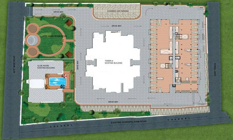 Images for Site Plan of Sakthi Sakthi Towers Phase2