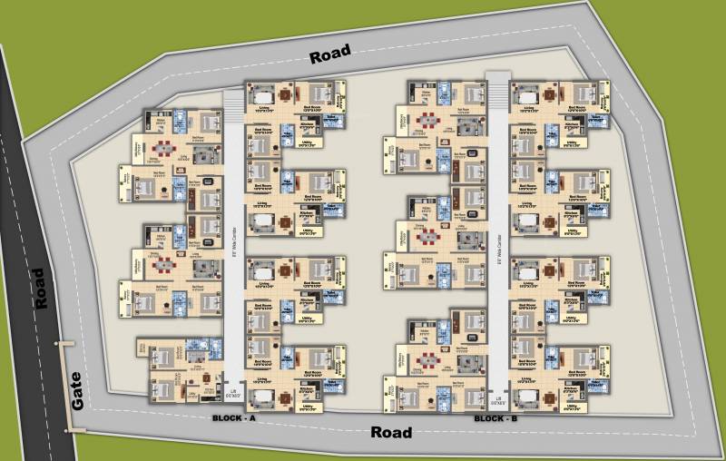 Images for Layout Plan of Jaya Orchid Enclave