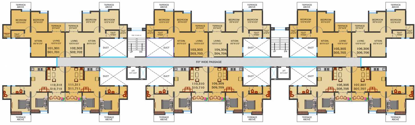 Images for Cluster Plan of Maple Aapla Ghar Paud