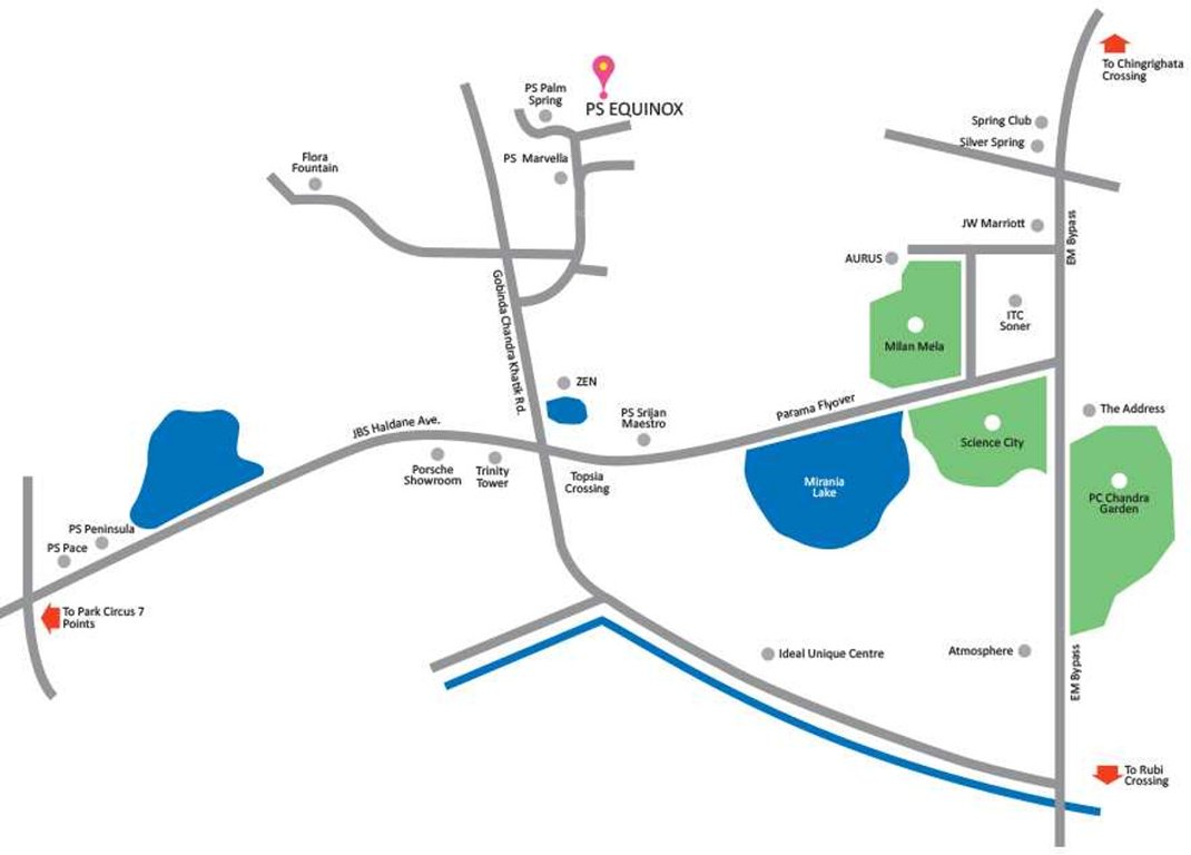 equinox Images for Location Plan of PS Equinox