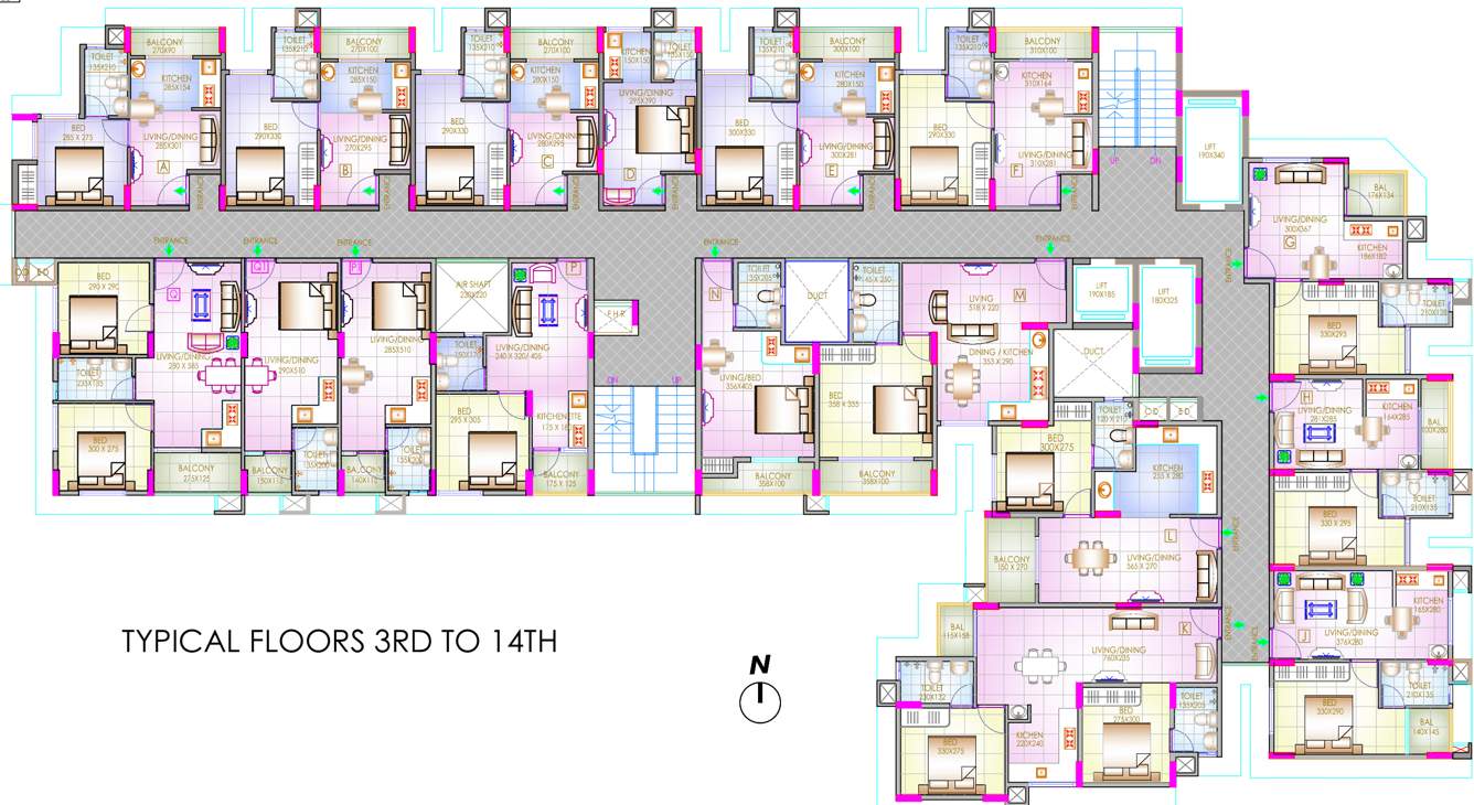 Images for Cluster Plan of Sowparnika Sudarsanam