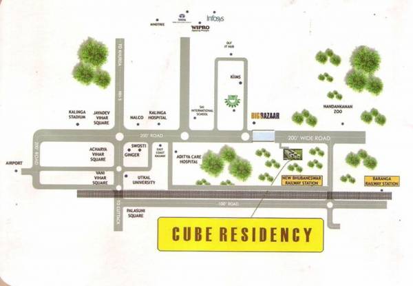 Images for Location Plan of Jaya Cube Residency Images for Location Plan of Jaya Cube Residency