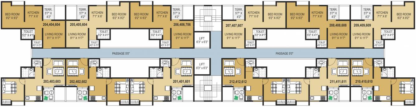Images for Cluster Plan of Maple Aapla Ghar Shirwal