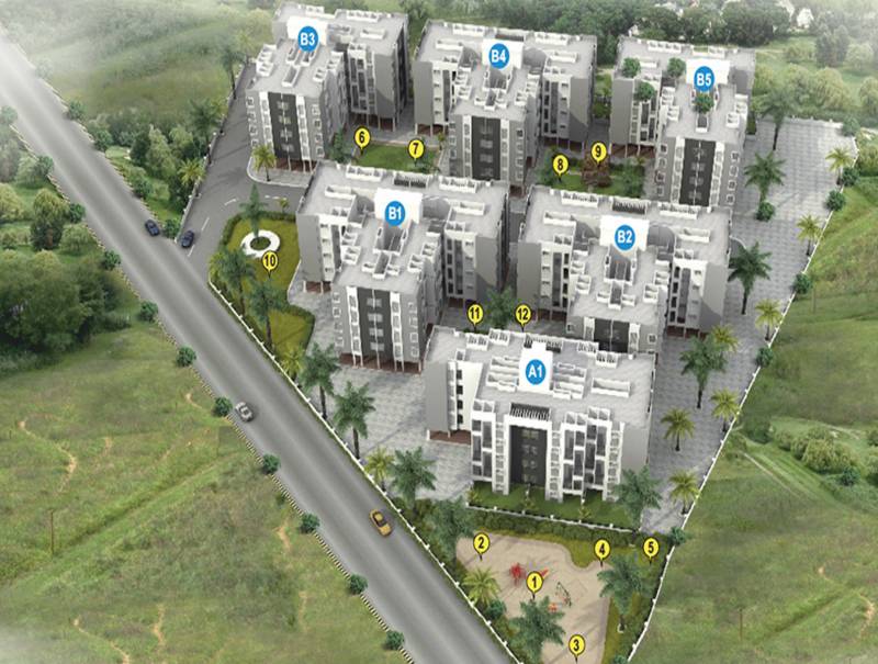 Images for Elevation of Maple Aapla Ghar Wai