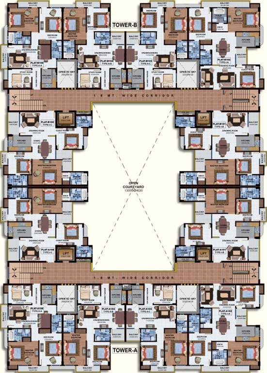 Images for Cluster Plan of Prem Vihaan Heights