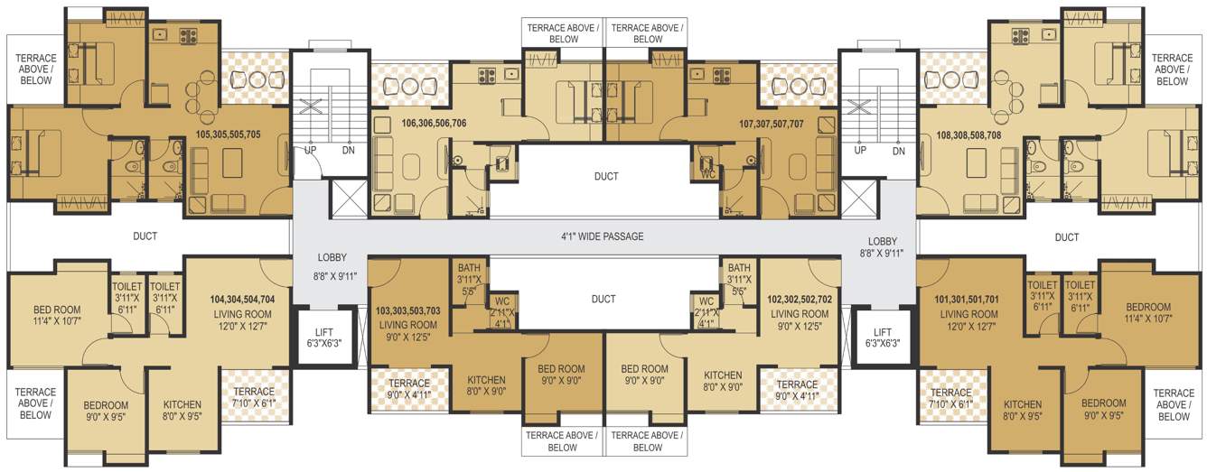 Images for Cluster Plan of Maple Aapla Ghar Wagholi Annex