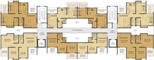 Images for Cluster Plan of Maple Aapla Ghar Wagholi Annex