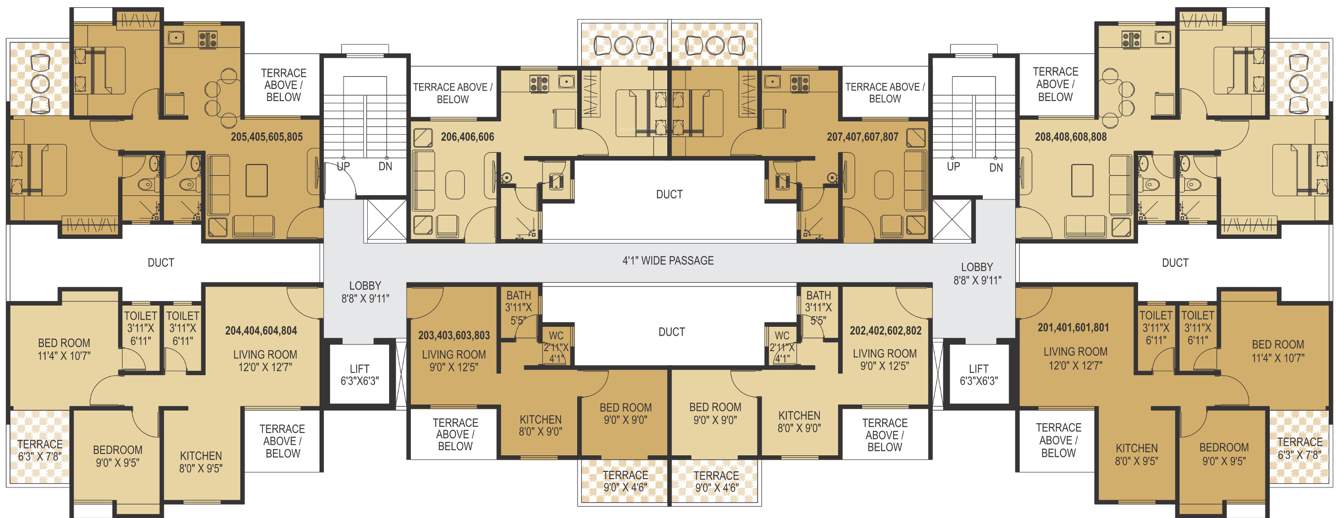 Images for Cluster Plan of Maple Aapla Ghar Wagholi Annex