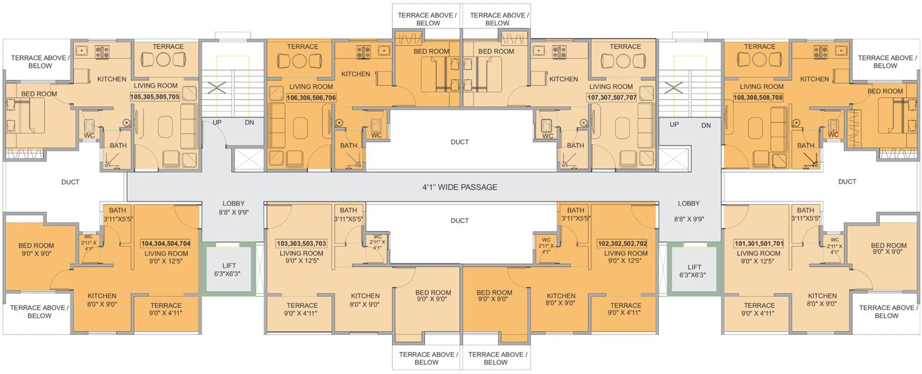 Images for Cluster Plan of Maple Aapla Ghar Wagholi Annex