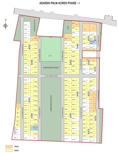  palm-acres Images for Layout Plan of Adarsh Palm Acres